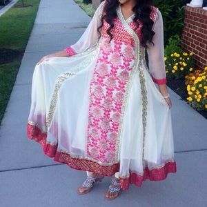Desi gown anarkali dress suit Pakistan Indian paki